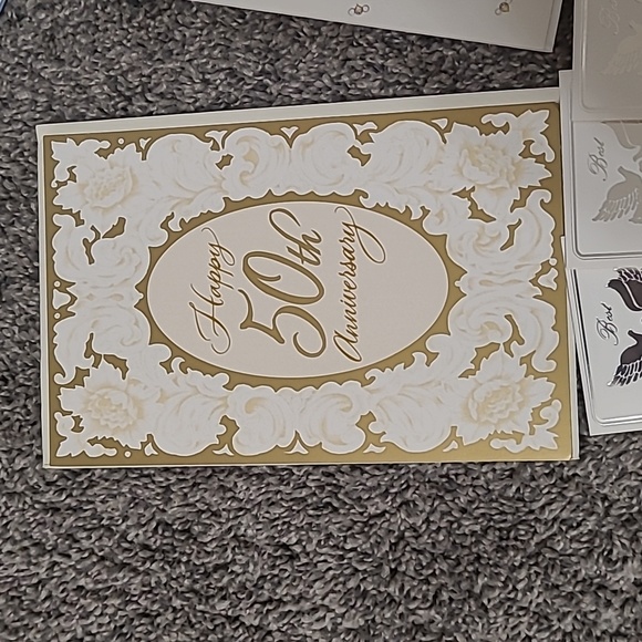 14 Wedding & Anniversary Cards & 4 mini cards, plus a few that are not pictured - Picture 6 of 8